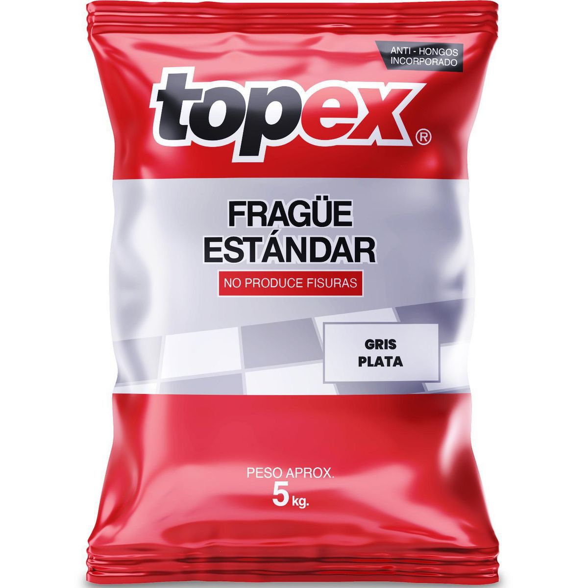 TOPEX - Fragüe Estándar Gris 5 kg