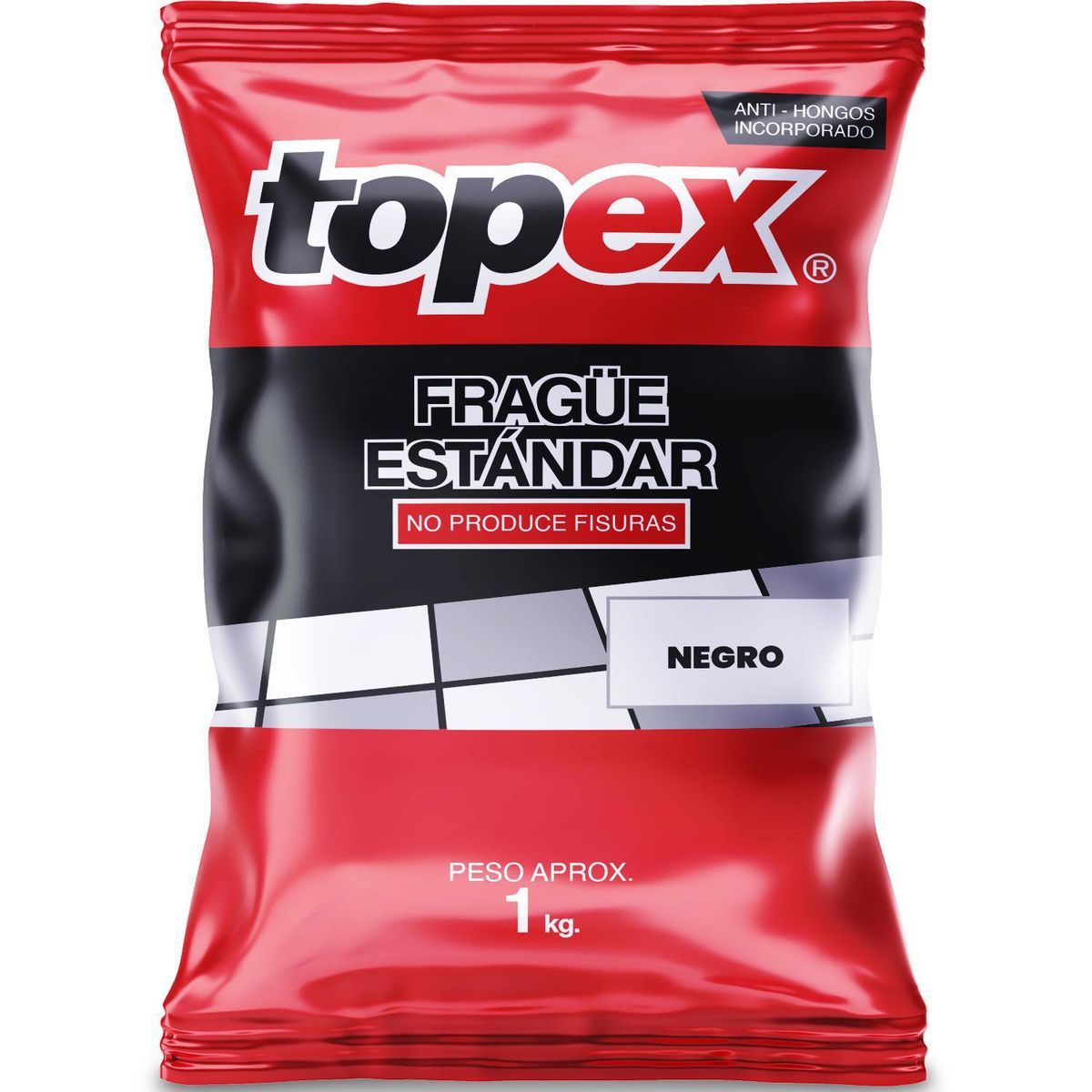 TOPEX - Fragüe Estándar Negro 1 kg