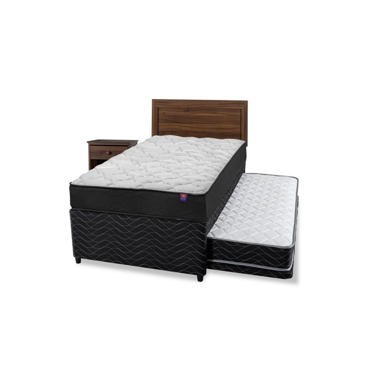 Diván Therapedic Plus 1.5 Plaza 105X200 + Set Muebles Asturias