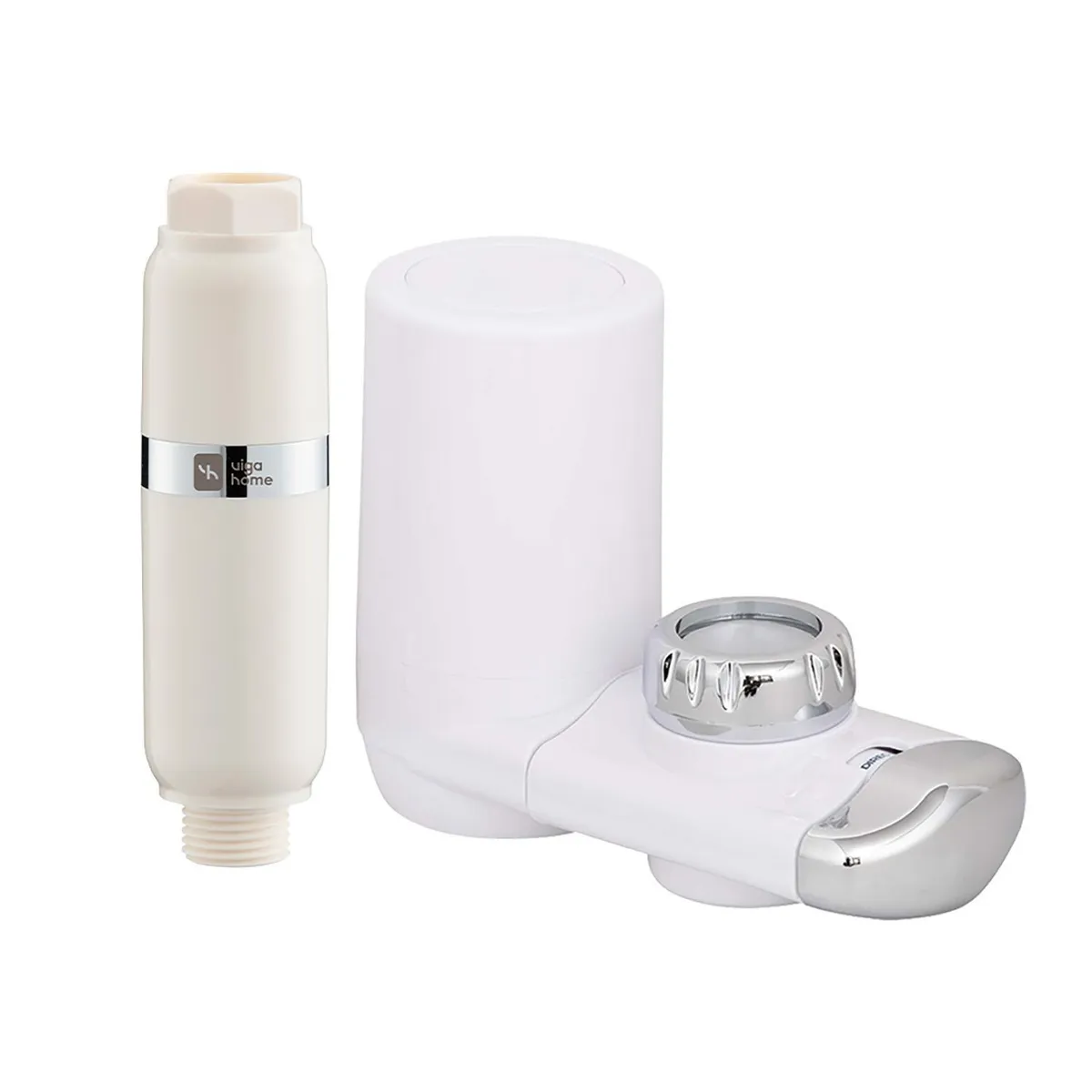 VIGAHOME - Pack sin cloro filtros purificadores de agua para ducha y grifo