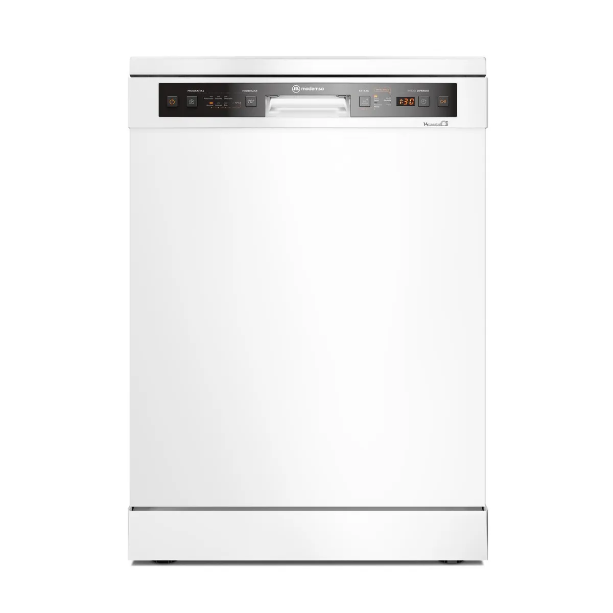 MADEMSA - Lavavajillas 14 Cubiertos Blanco 14C BZG 