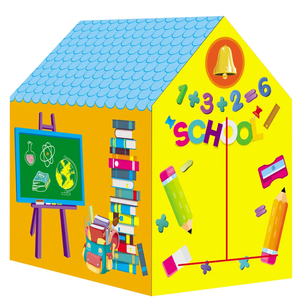 KIDSCOOL - Carpa Infantil 69x103x93 cm Amarillo