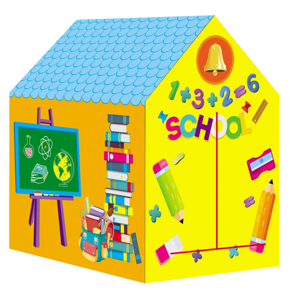 KIDSCOOL - Carpa Infantil 69x103x93 cm Amarillo