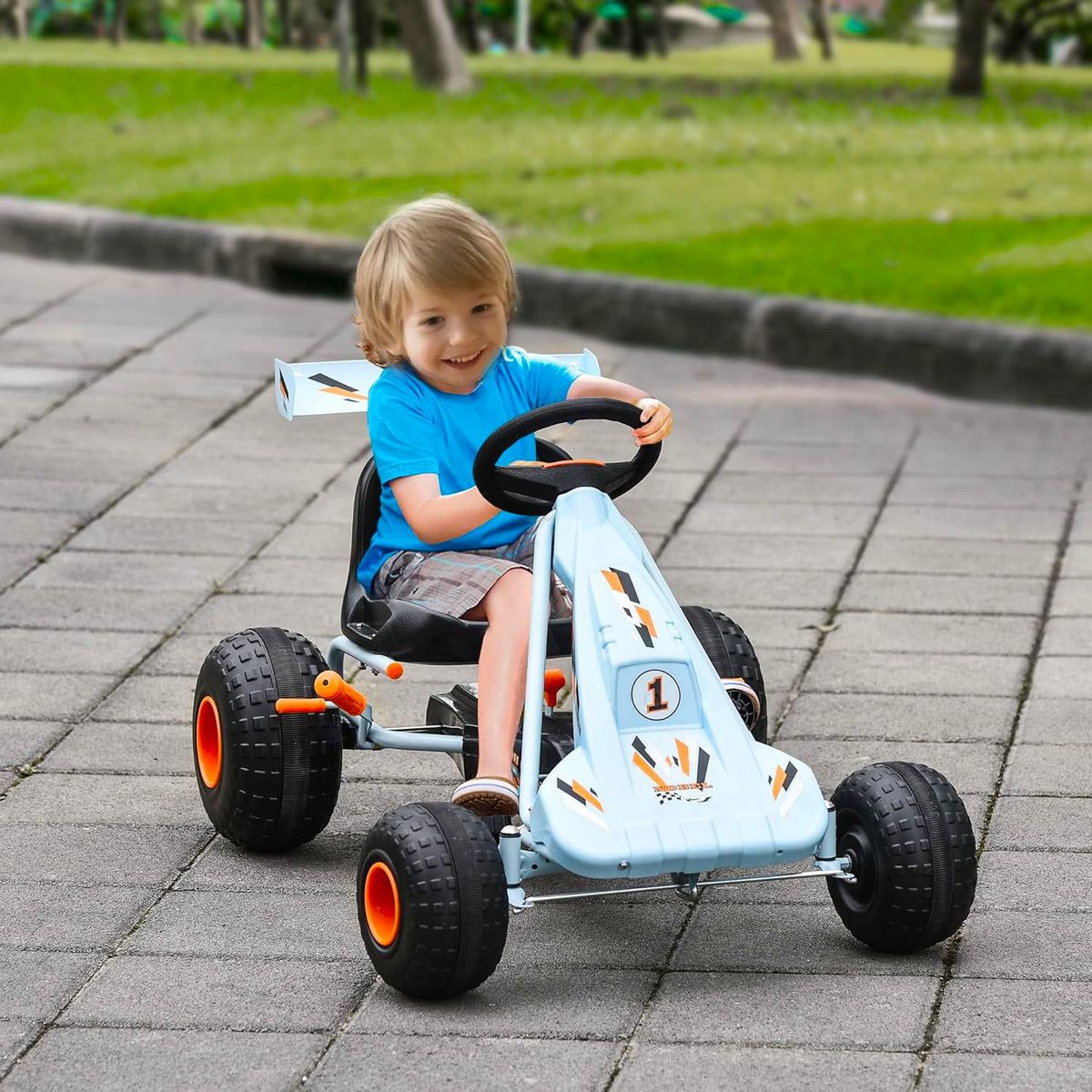 KIDSCOOL - Go Kart Racing Kidscool Celeste Desde 18 meses