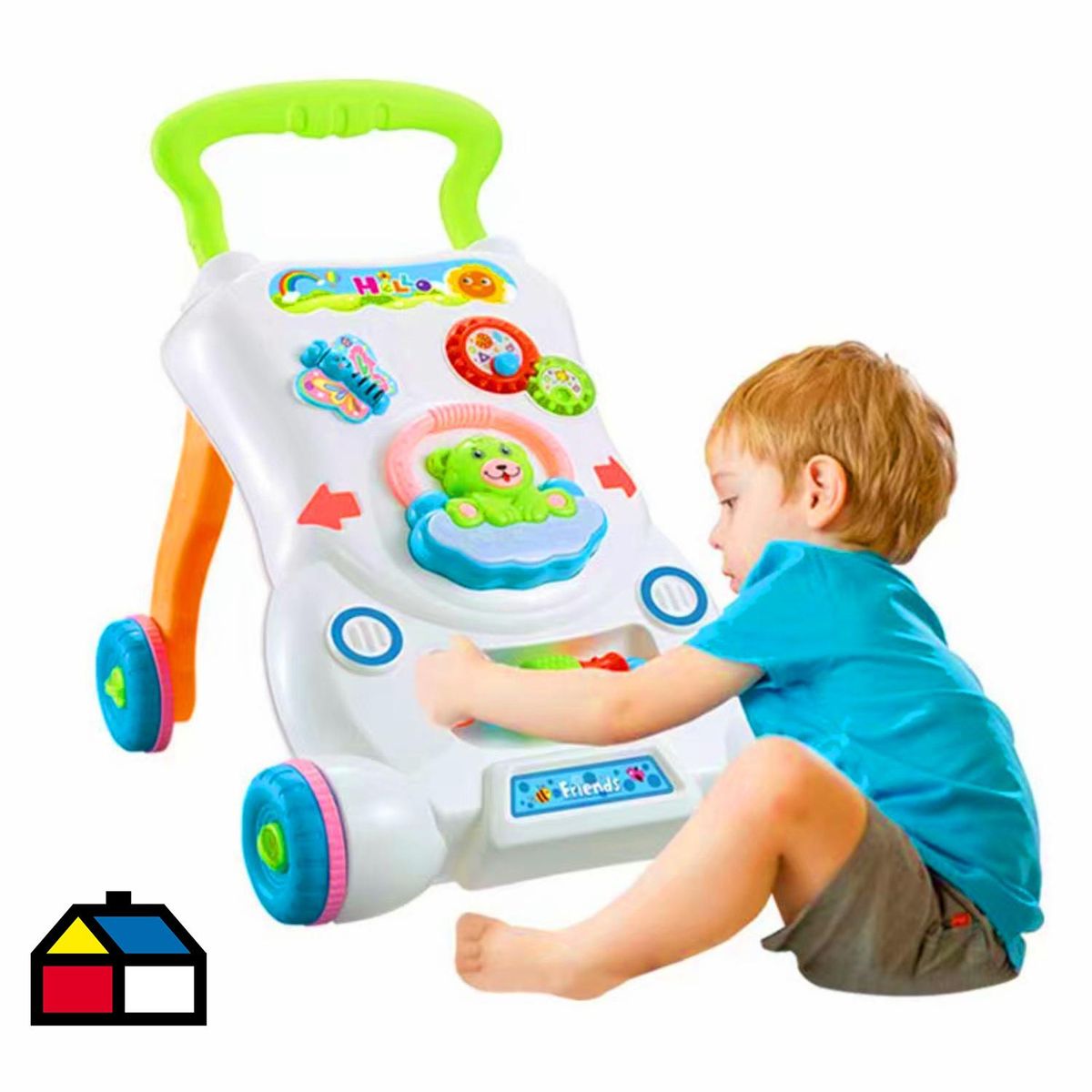 KIDSCOOL - Caminador Musical con Luces Kidscool Blanco Desde 13 meses