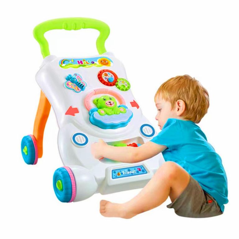 Caminador Musical con Luces Blanco Desde 13 meses