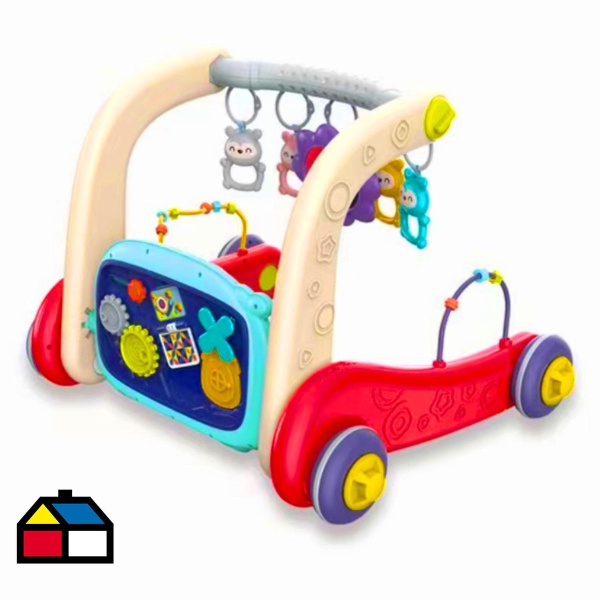 KIDSCOOL - Correpasillo Multietapas 3 en 1 Kidscool Rojo Desde 9 meses