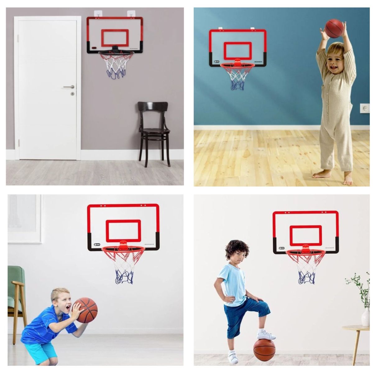 KIDSCOOL - Aro de basquetball Coolgame + pelota