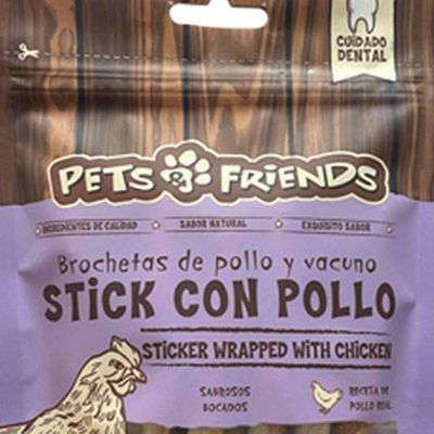 Imagen 2 del producto Snack perro stick con pollo 100 gr