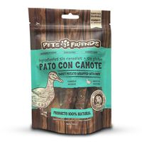Snack perro de pato con camote 100 gr