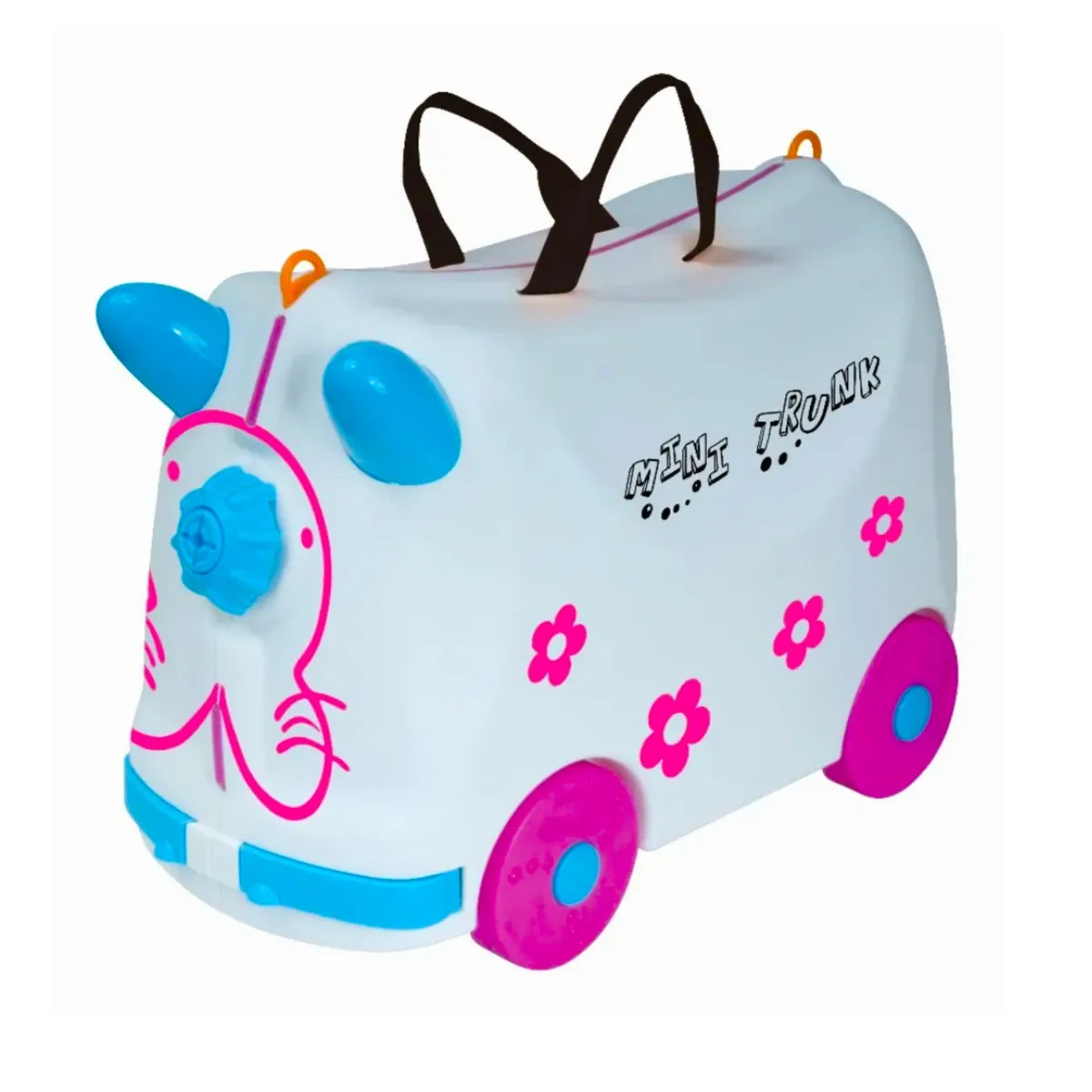 KIDSCOOL - Maleta blanco con ruedas Kidscool