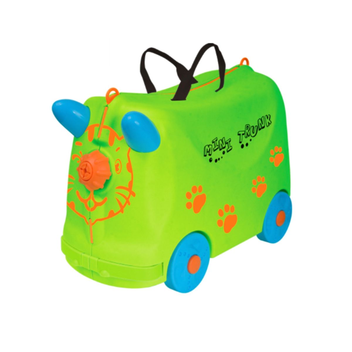 KIDSCOOL - Maleta verde con ruedas Kidscool
