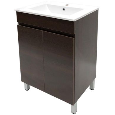 Mueble vanitorio 60x46x85 cm chocolate