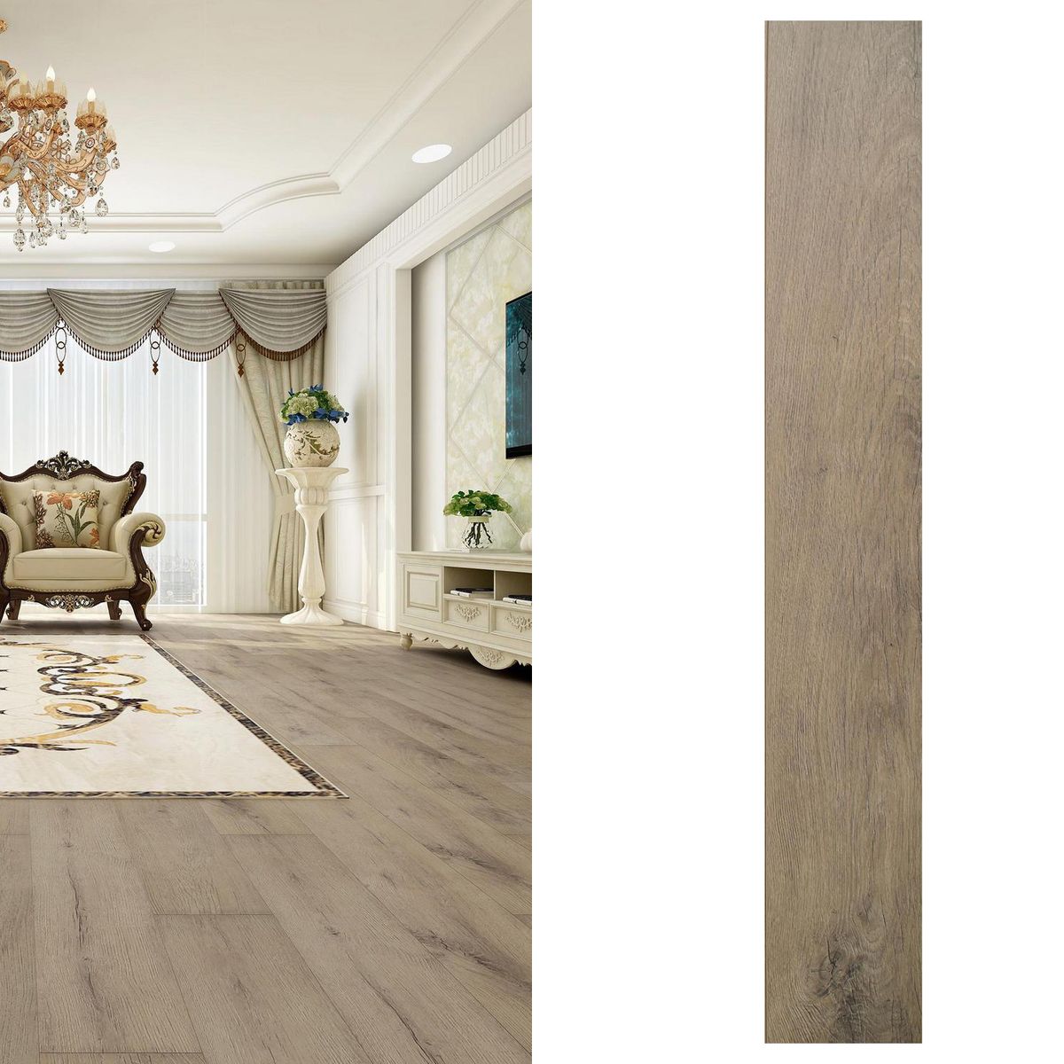 KLIPEN - Piso Flotante 8 mm Dorian Latte 1.9 m2