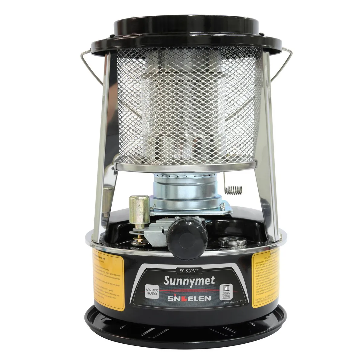 SINDELEN - Estufa Parafina EP-520NG Negro