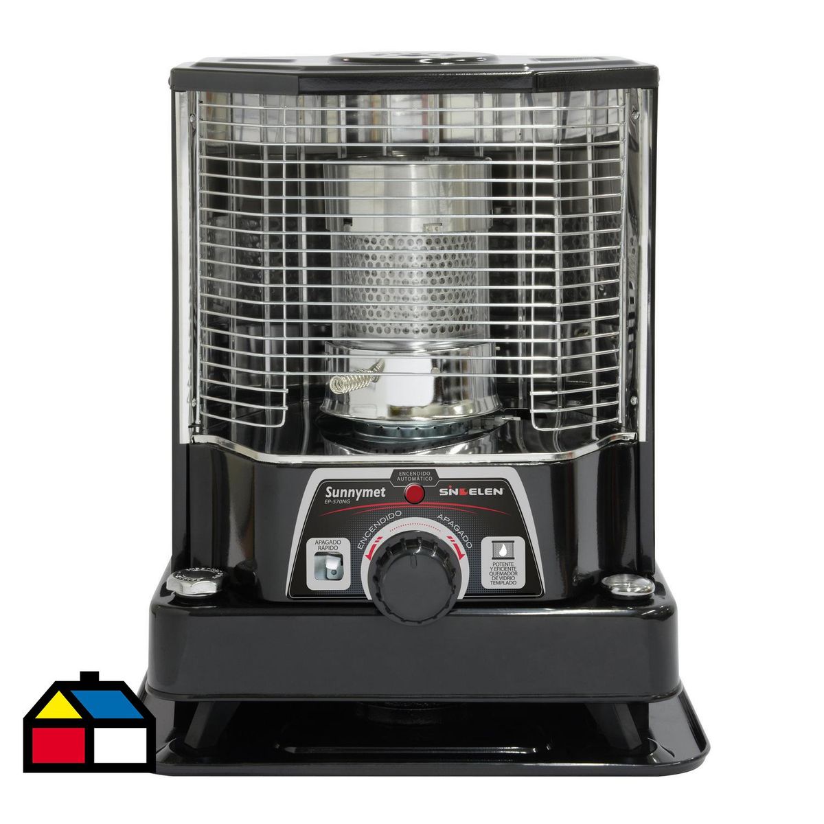 SINDELEN - Estufa Parafina EP-570NG Negro