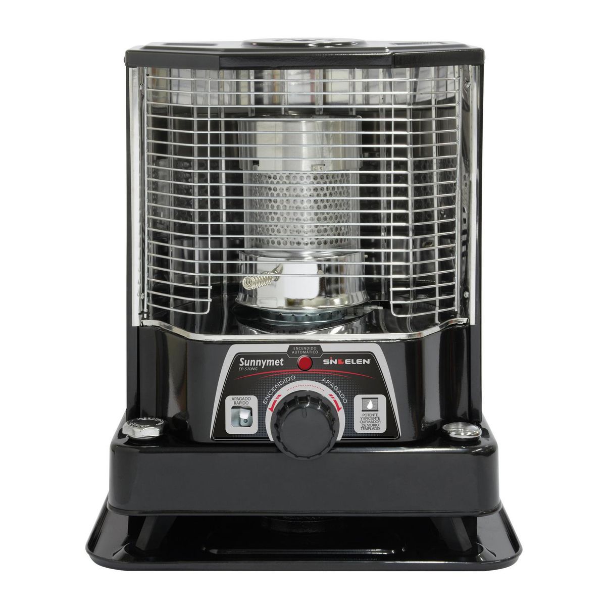SINDELEN - Estufa Parafina EP-570NG Negro