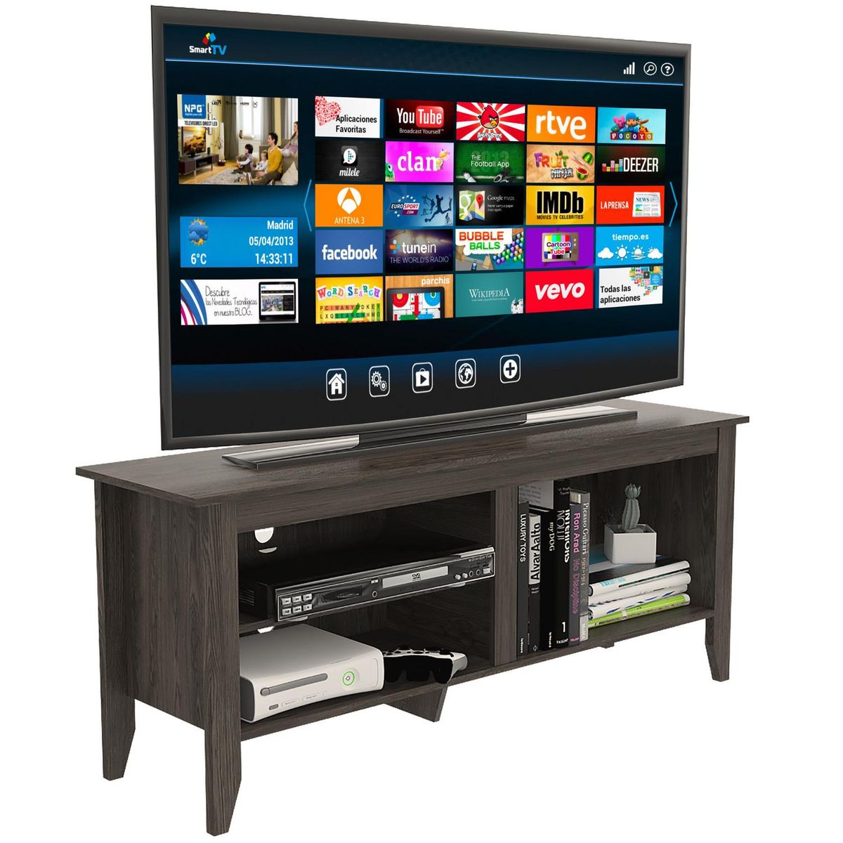 TUHOME - Rack TV 65" Essential coñac