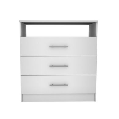 Cmoda TV Atria 3 cajones blanco
