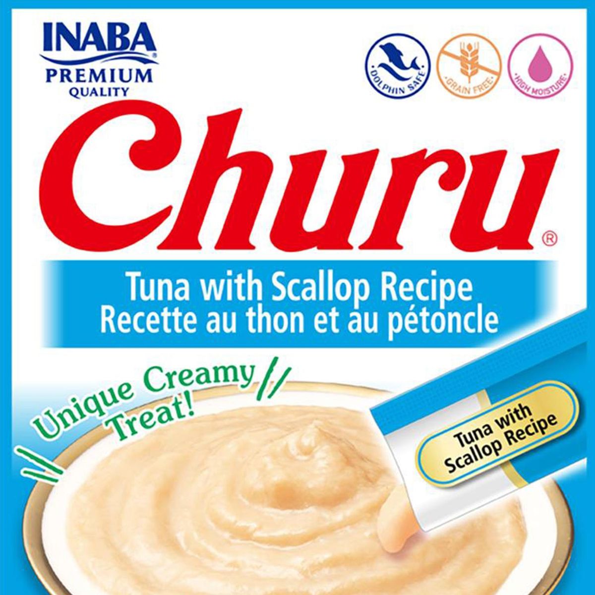 CHURU - Churu snack puré gatos atún con ostión 56 gr