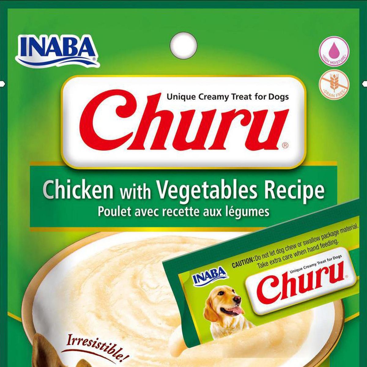 CHURU - Churu snack puré perros pollo vegetales 56 gr