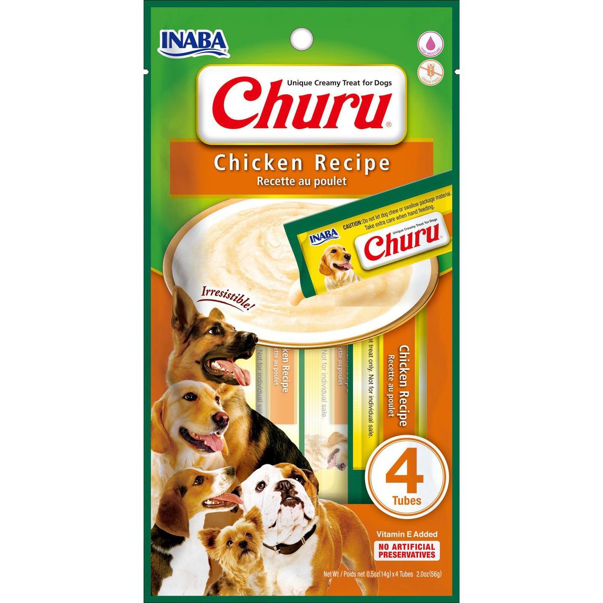 CHURU - Snack para Perro Todas las edades Pollo 56 gr