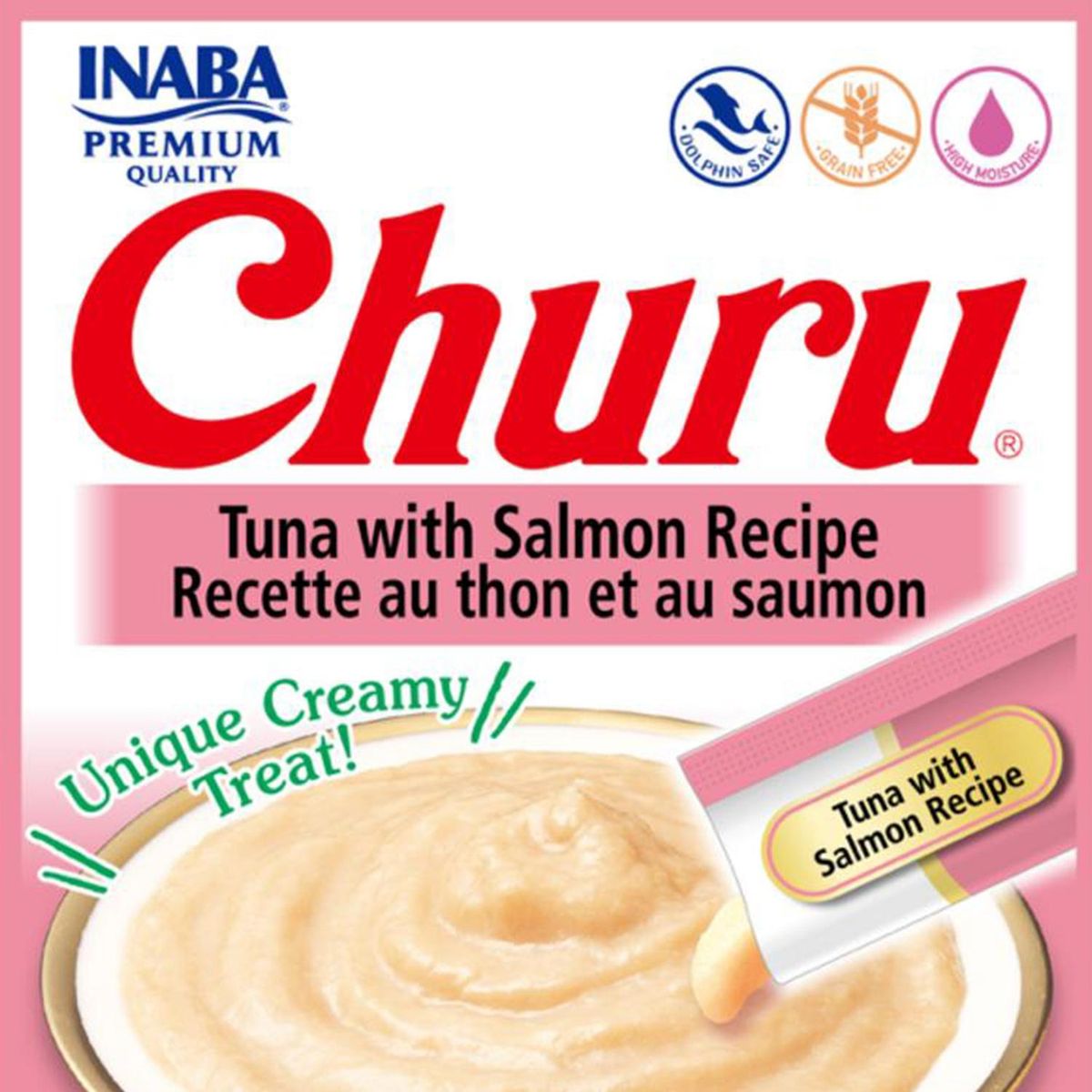CHURU - Churu snack puré gatos atún con salmón 56 gr