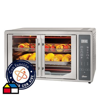 Horno french door digital con air fryer