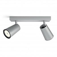 Foco Spot x2 gris GU10