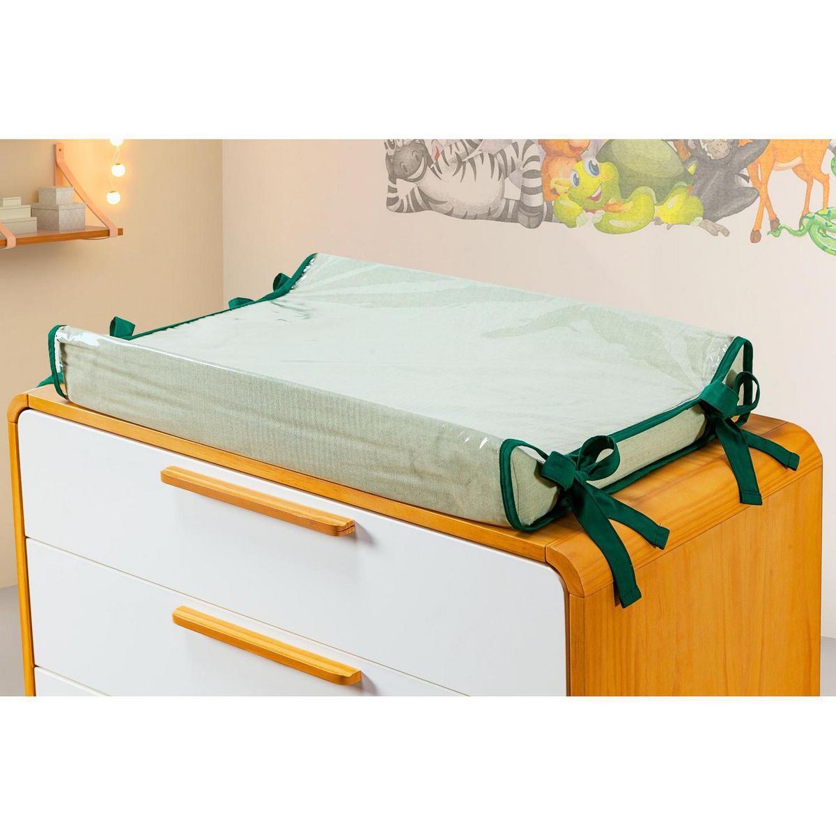 BE DESIGN - Mudador anatómico verde Kidscool