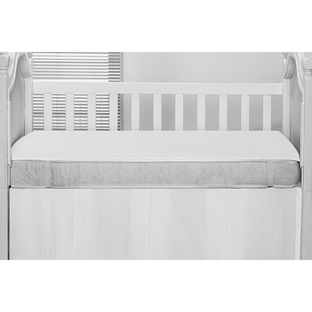 BE DESIGN - Cubrecolchón Infantil Kidscool Blanco 