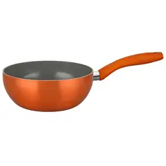 DORAL - Wok con Fondo Titanio 22 cm 1 Piezas Aluminio Montecarlo