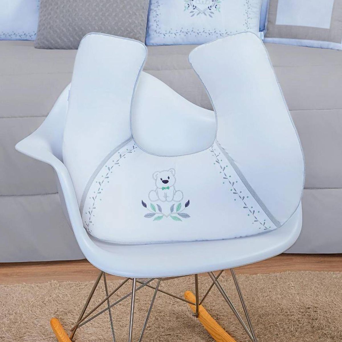 BE DESIGN - Cojín de Amamantar 50x14 cm Blanco