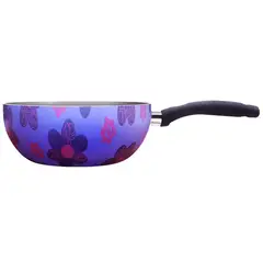 DORAL - Wok con Fondo Titanio 22 cm 1 Piezas Aluminio Happy Colors