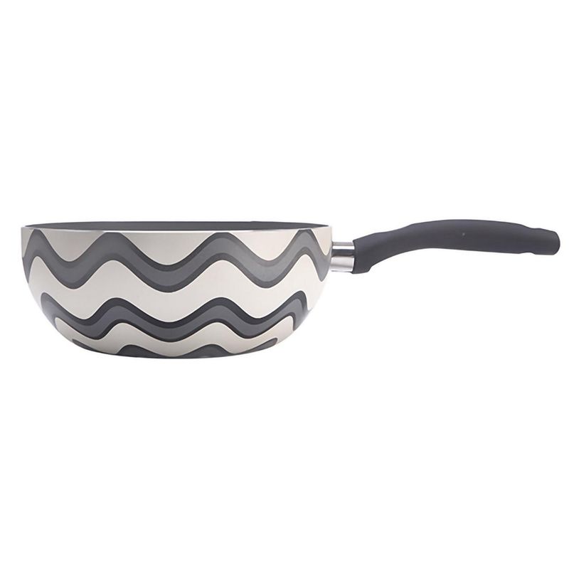 DORAL - Wok con Fondo Titanio 22 cm 1 Piezas Aluminio Happy Colors