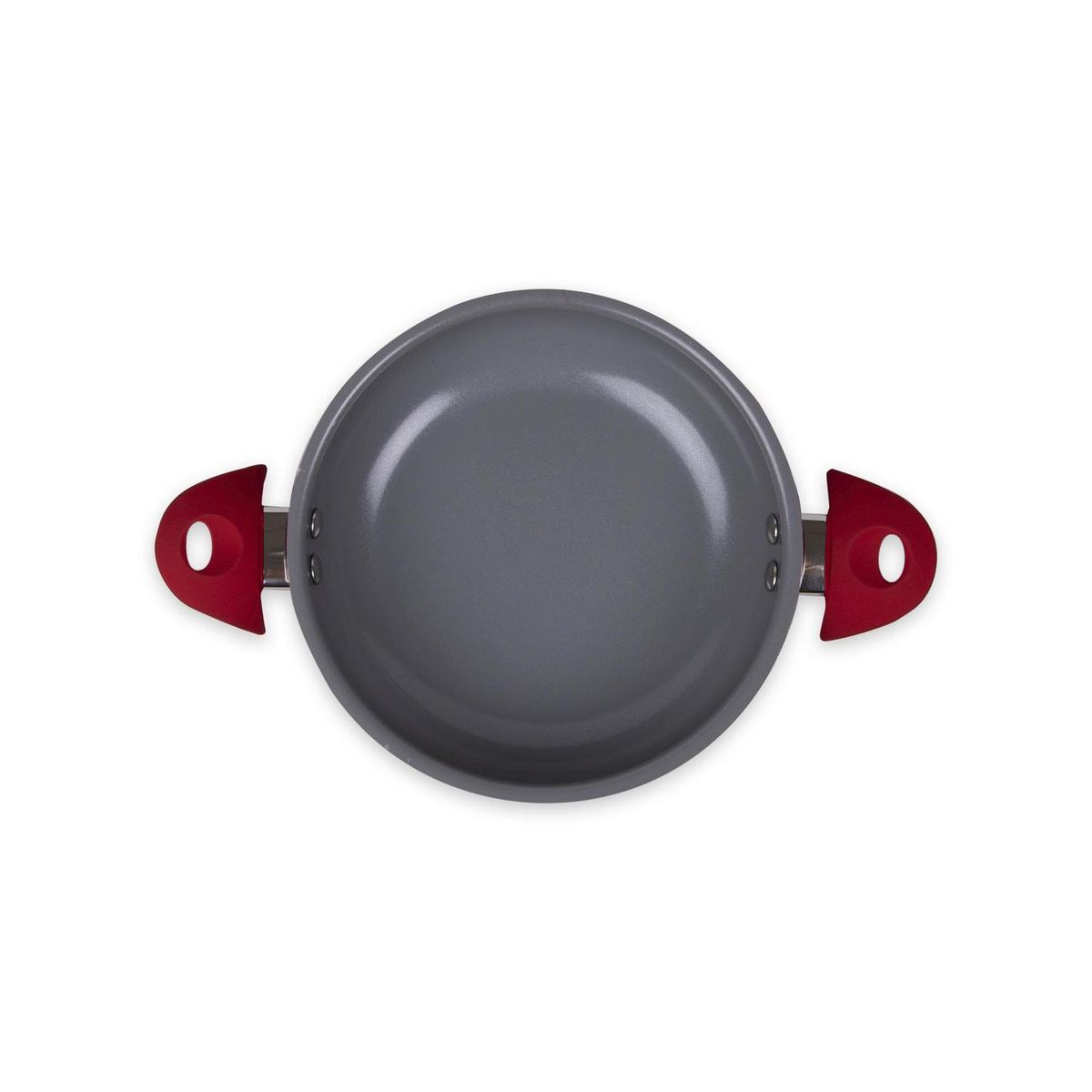 DORAL - Paila 18 cm Aluminio Rojo