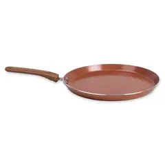 DORAL - Panquequera con Fondo Titanio 26 cm Aluminio Cobre