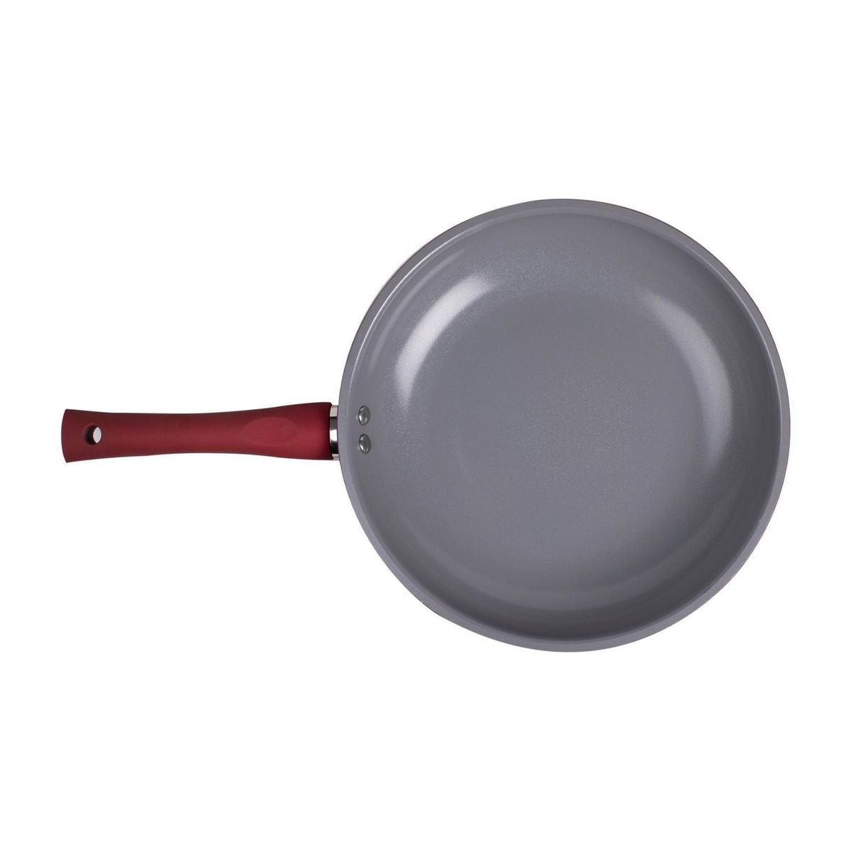 DORAL - Sarten con Fondo Titanio 28 cm Aluminio Rojo