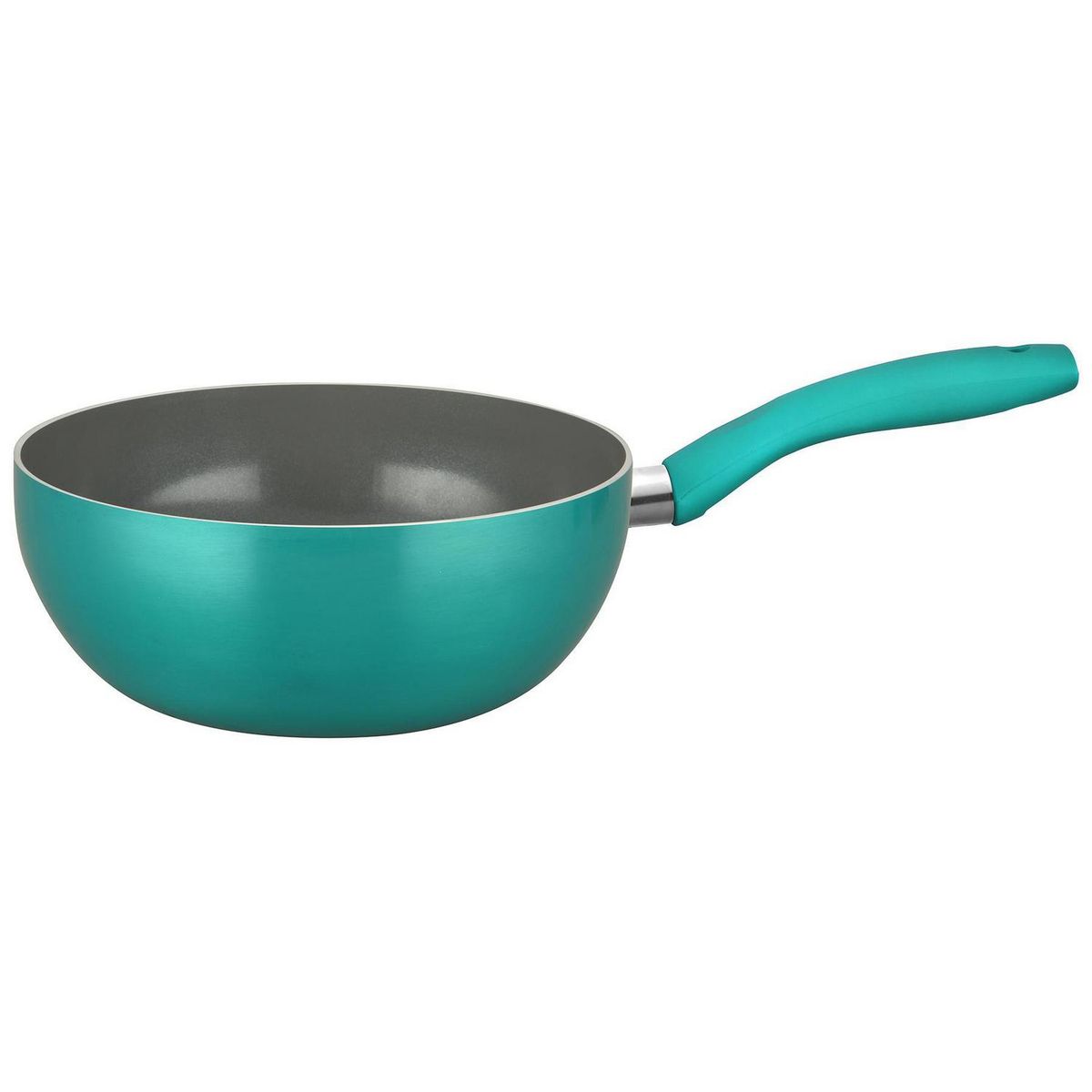 DORAL - Wok con Fondo Titanio 22 cm 1 Piezas Aluminio Montecarlo 