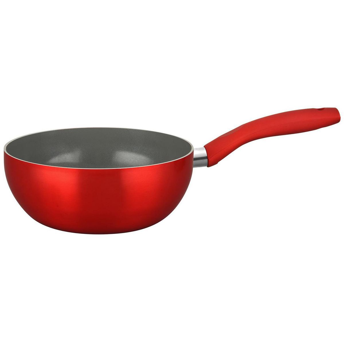 DORAL - Wok con Fondo Titanio 22 cm 1 Piezas Aluminio Montecarlo 