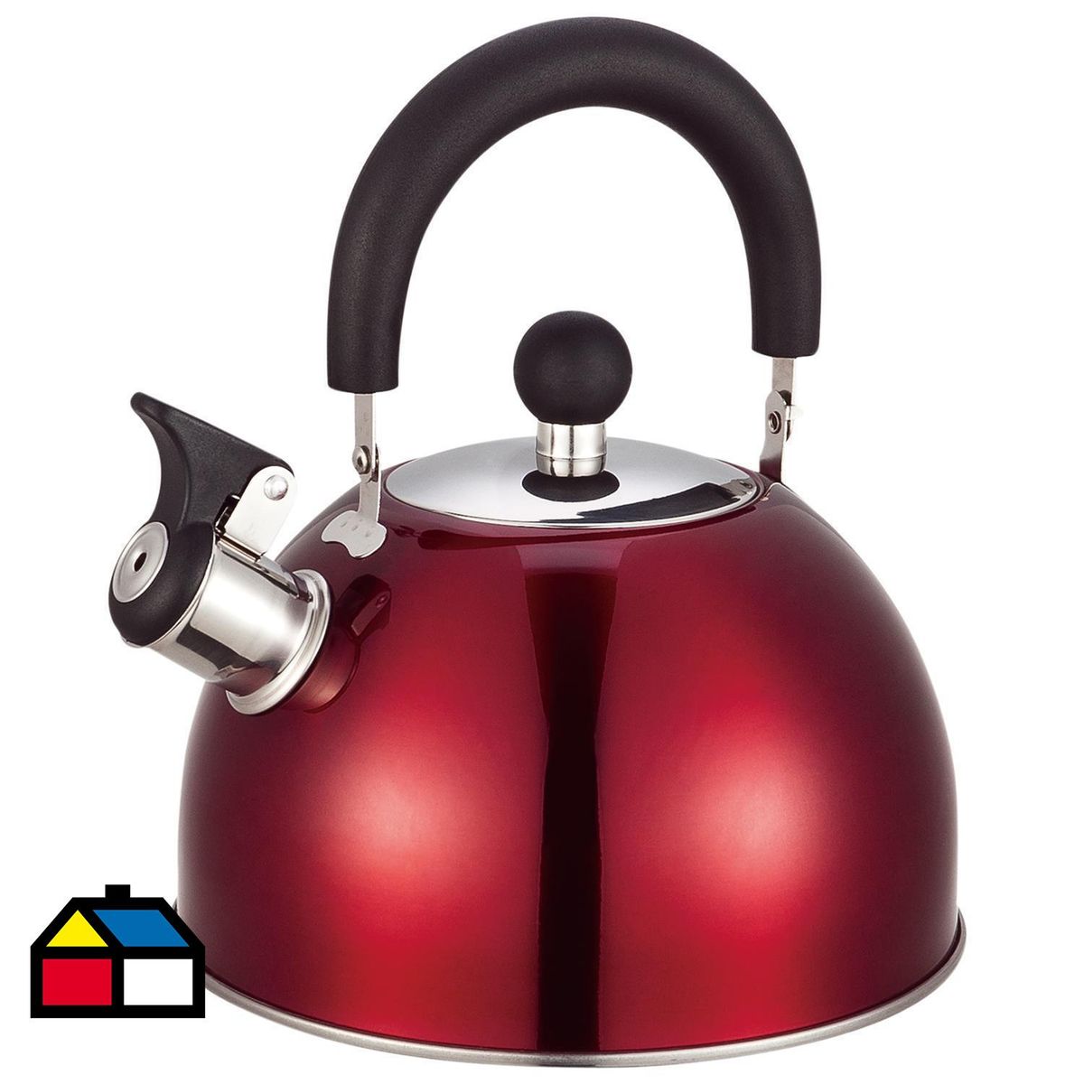 DORAL - Tetera con Pito 2.5 l Acero Inoxidable