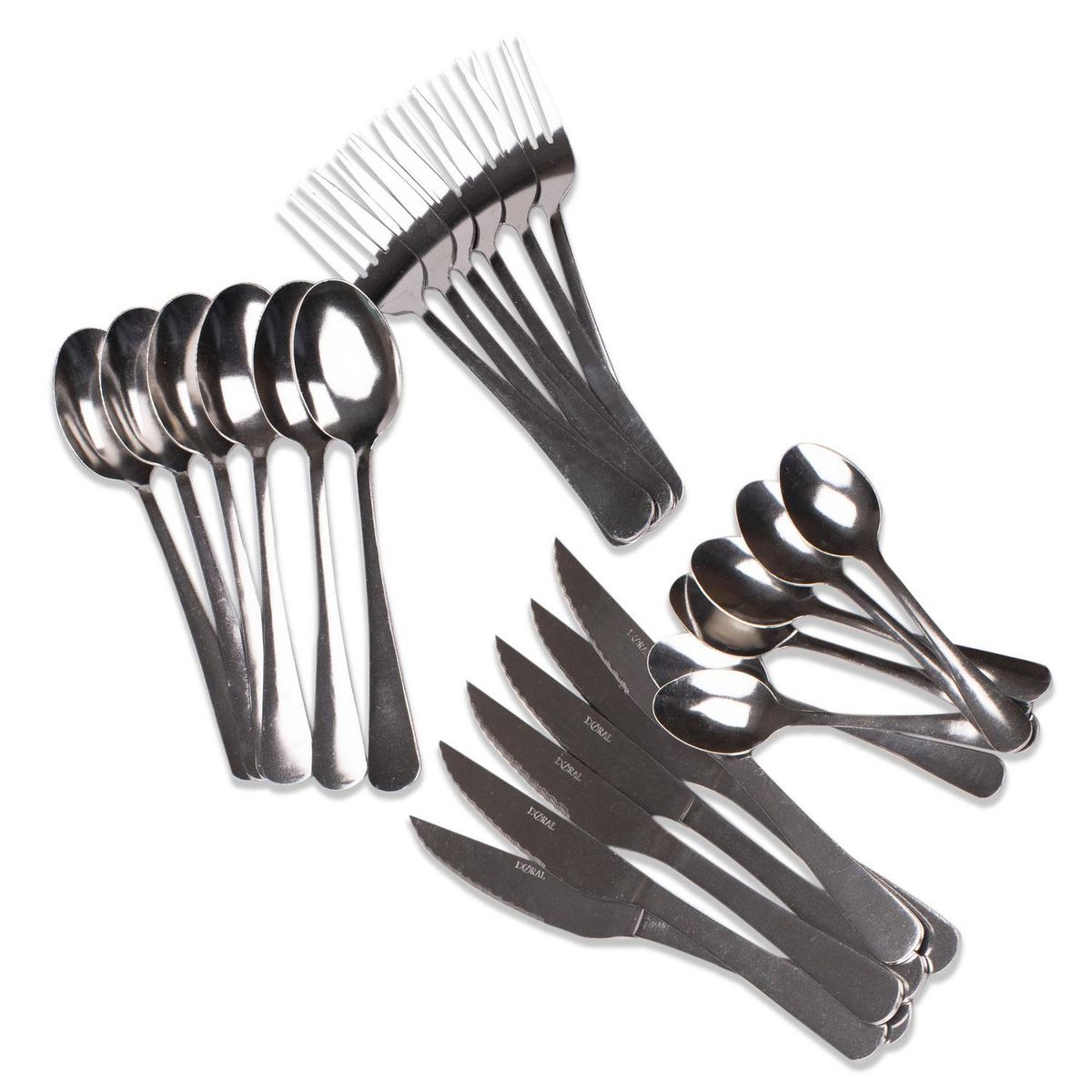 DORAL - Juego de cuchillería classic 24 piezas