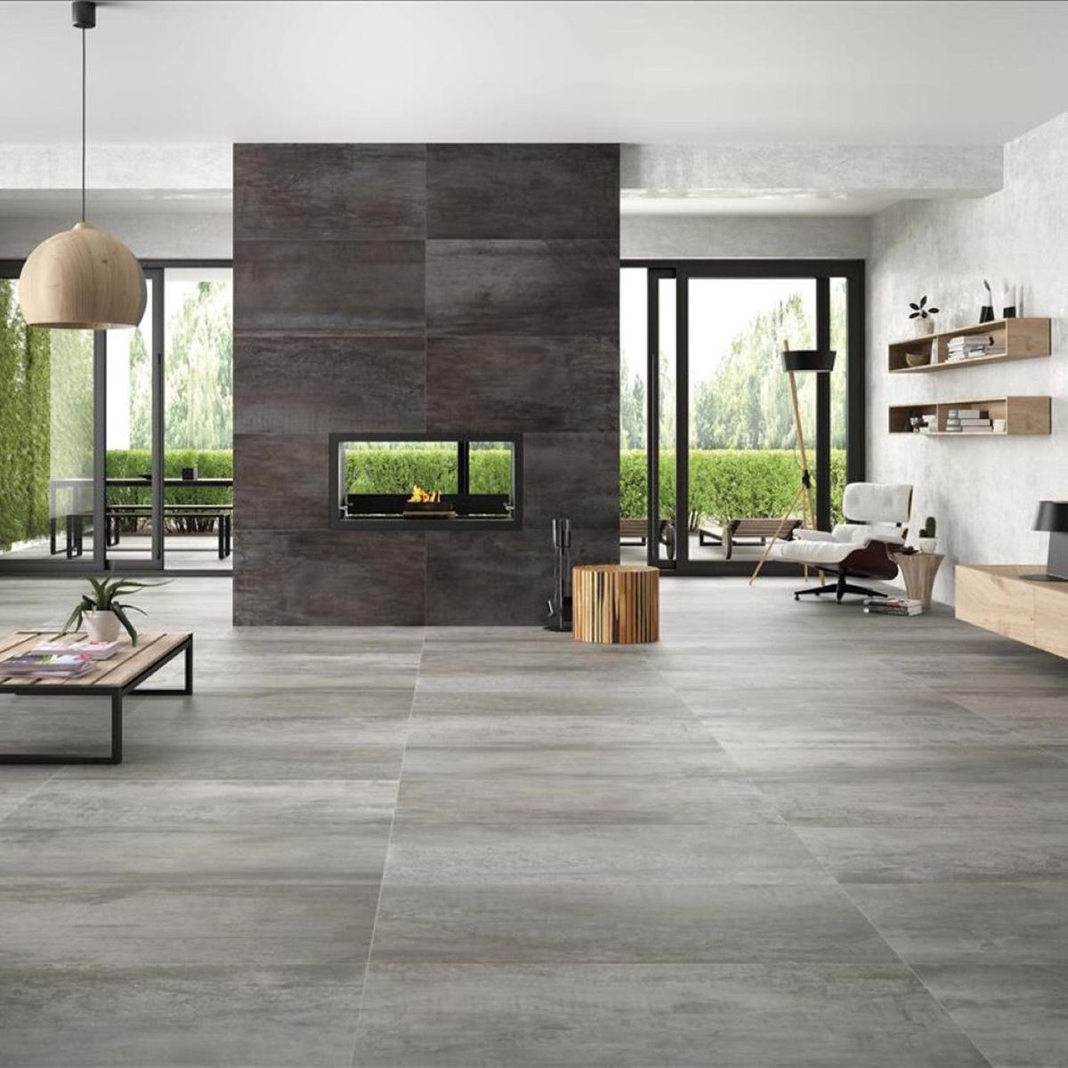 LSTORE - Porcelanato 60x120 cm Porcelanato Gris 1.44 m2