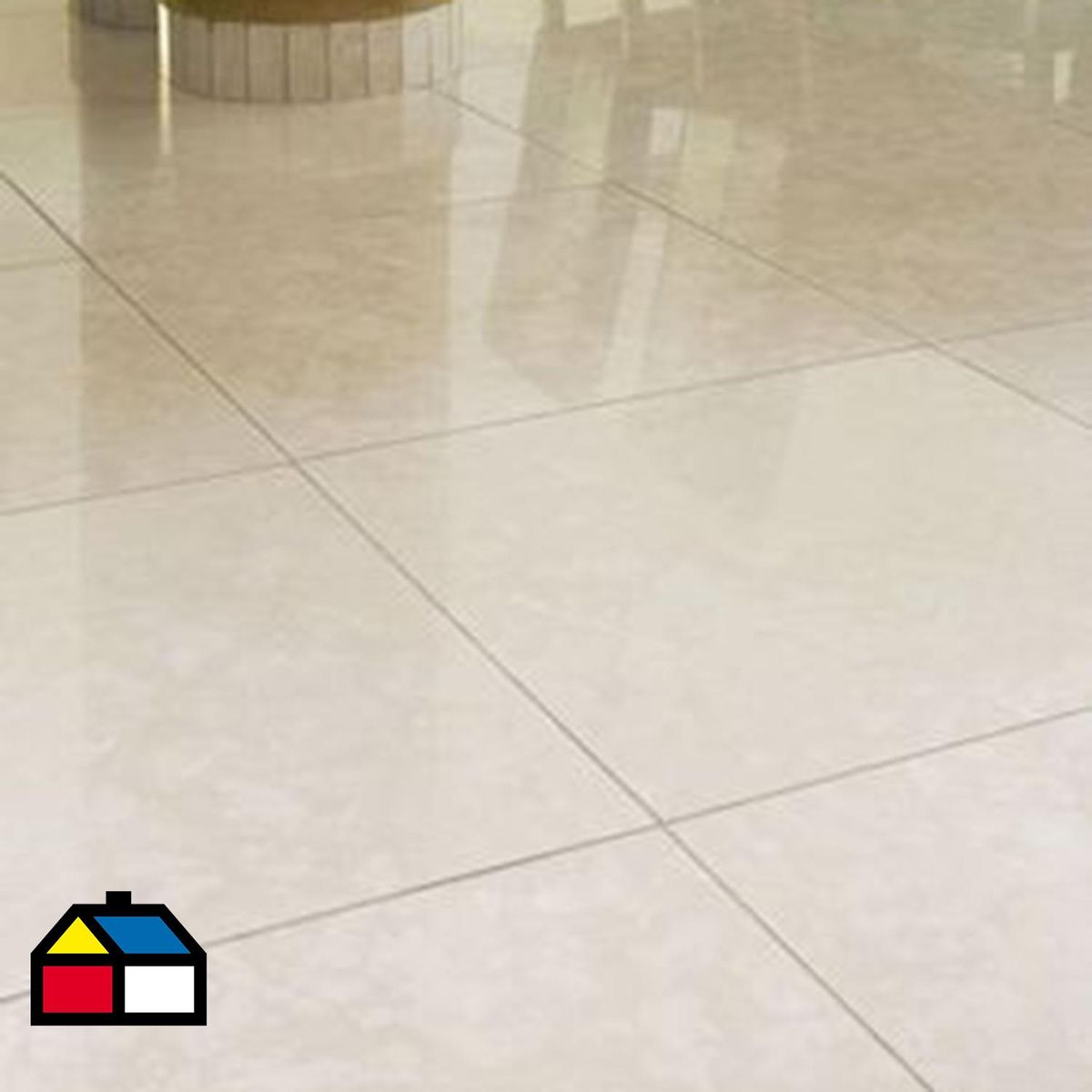 LSTORE - Porcelanato 60x60 cm Travertino Beige 1.44 m2