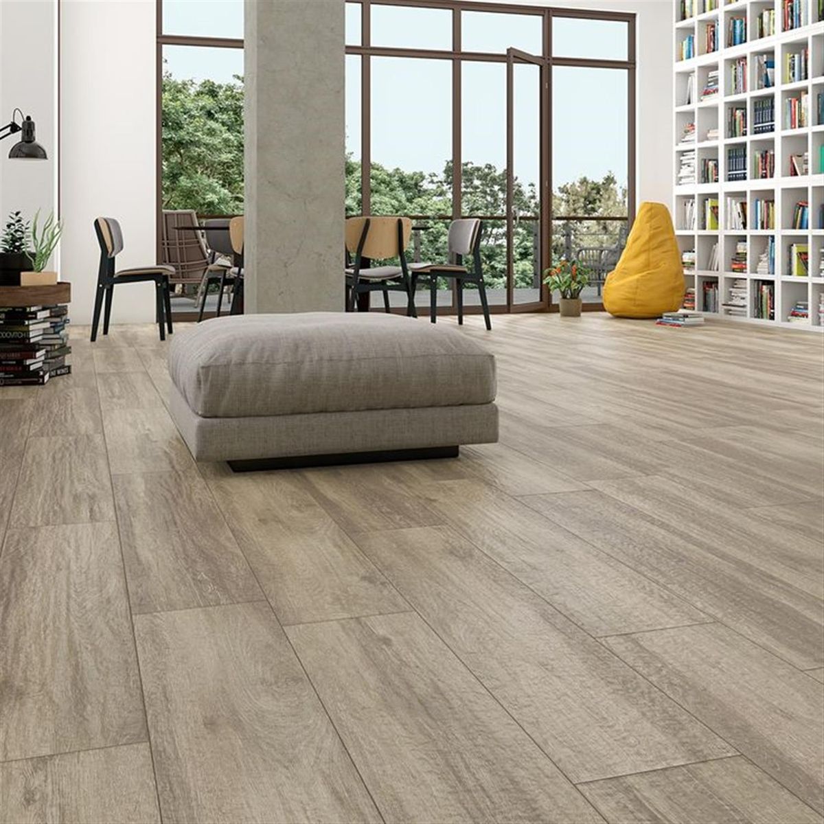 LSTORE - Porcelanato 20x100 cm Poplar Gris 1.20 m2