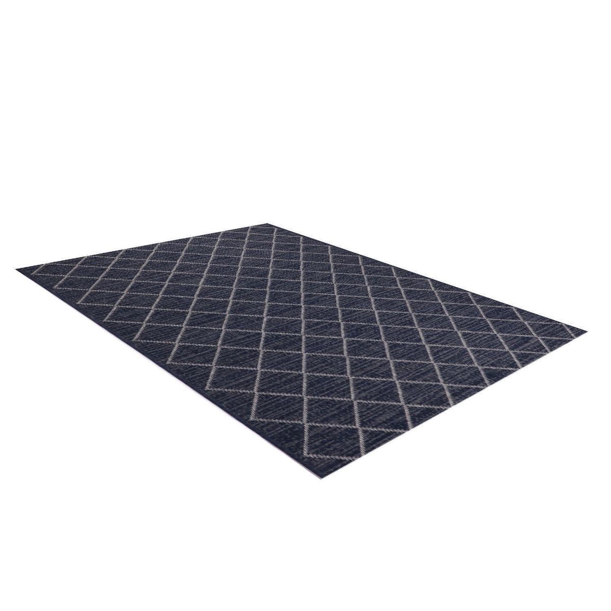 DIB - Alfombra Meghan 120x170 cm Polipropileno Azul