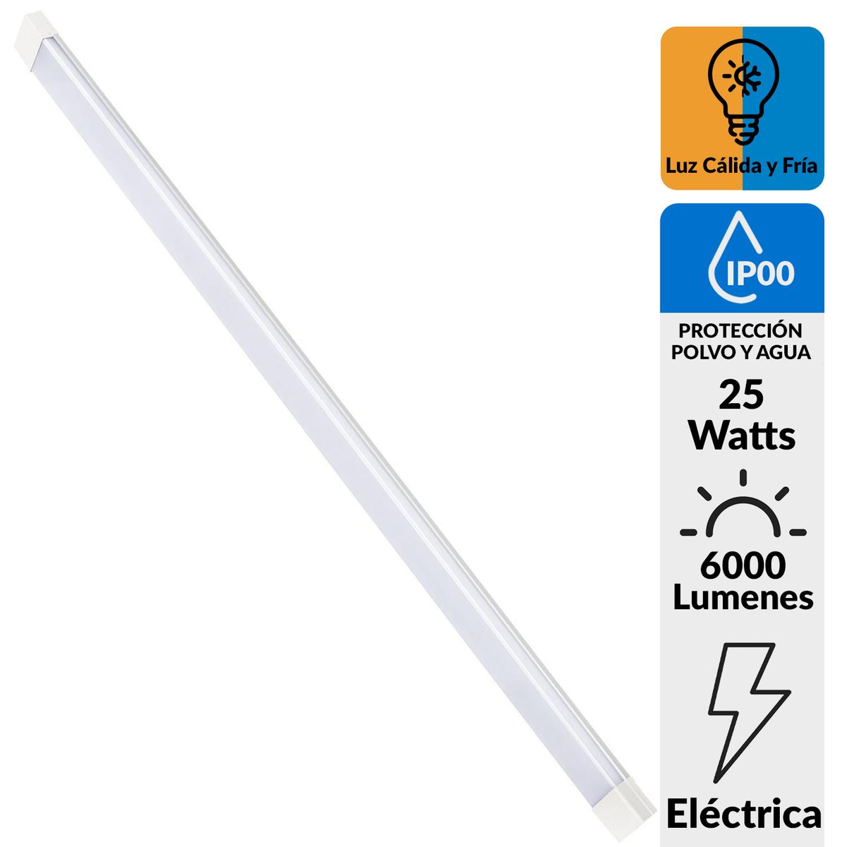 HALUX - Big Panel led rectangular 60 cm 2100 lúmenes