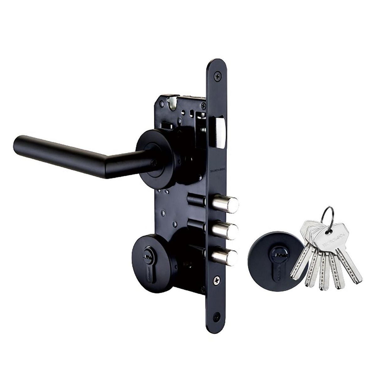 FIXSER - Manilla embutida fx acceso negro