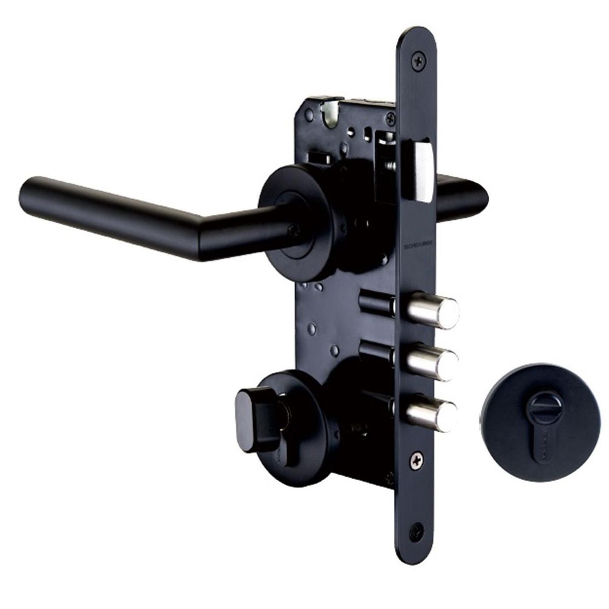 FIXSER - Manilla embutida fx baño negro