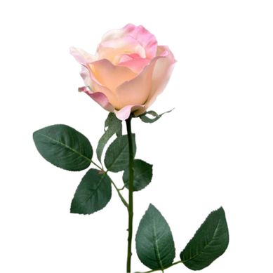 Rosa artificial 66 cm rosado